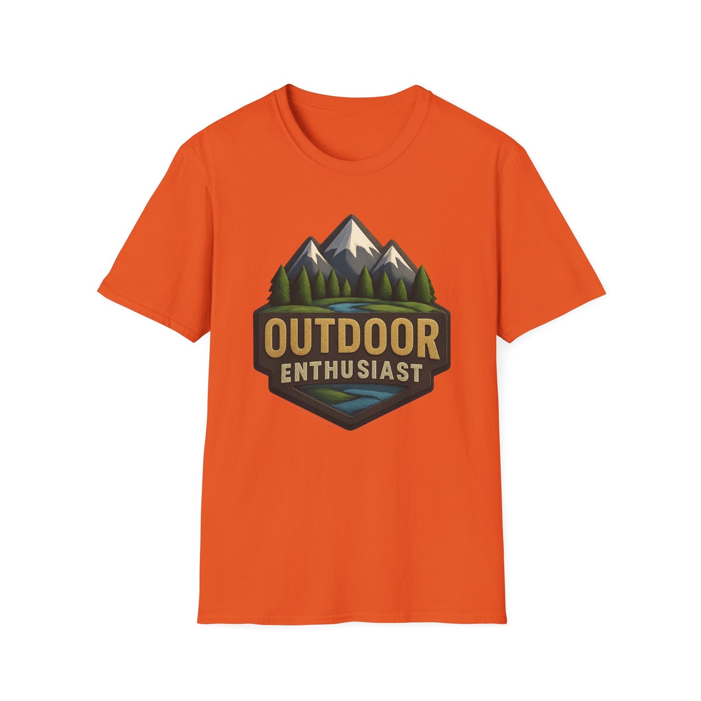 Outdoor Enthusiast T-Shirt, Softstyle, Unisex OutdoorEnthusiast.ca