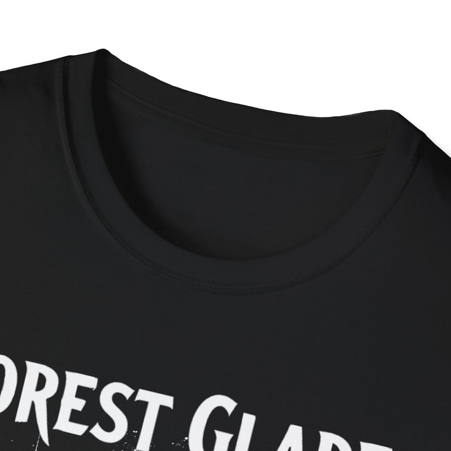 FOREST GLADE 3, We Support Our Own, Hardcore Local White Leaf T-Shirt, Softstyle Graphic Tee, Unisex Casual Wear, Support Local Merch, Gift for Community Lovers Finkz Windsor