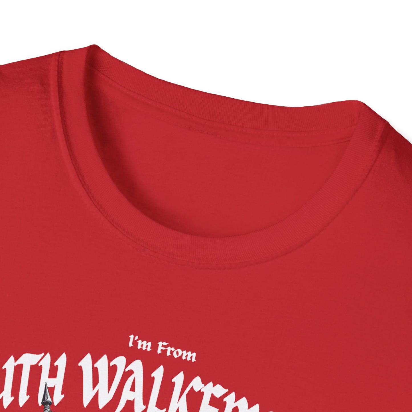 South Walkerville Underestimate Guy T-Shirt, c01-n08-s002 Softstyle Graphic Tee, Unisex Casual Wear, Support'n Locals Merch, Gift for Community Lovers.
