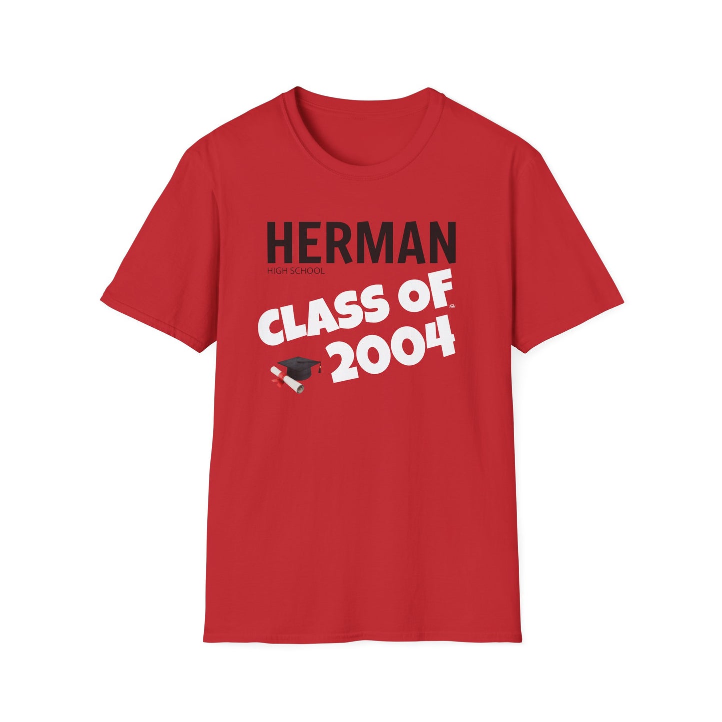 HERMAN COSTOMIZE THE YEAR T-Shirt, Softstyle Graphic Tee, Unisex Casual Wear, Support Local Merch, Gift for Community Lovers, Finkz Windsor