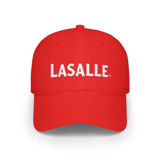 LASALLE Low Profile Baseball Cap - Red Hat for Community Lovers FINKZ WINDSOR