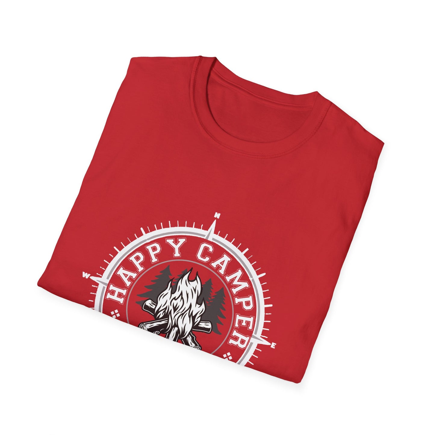 Happy Camper Crew  T-Shirt, Softstyle, Unisex HappyCamperCrew.com