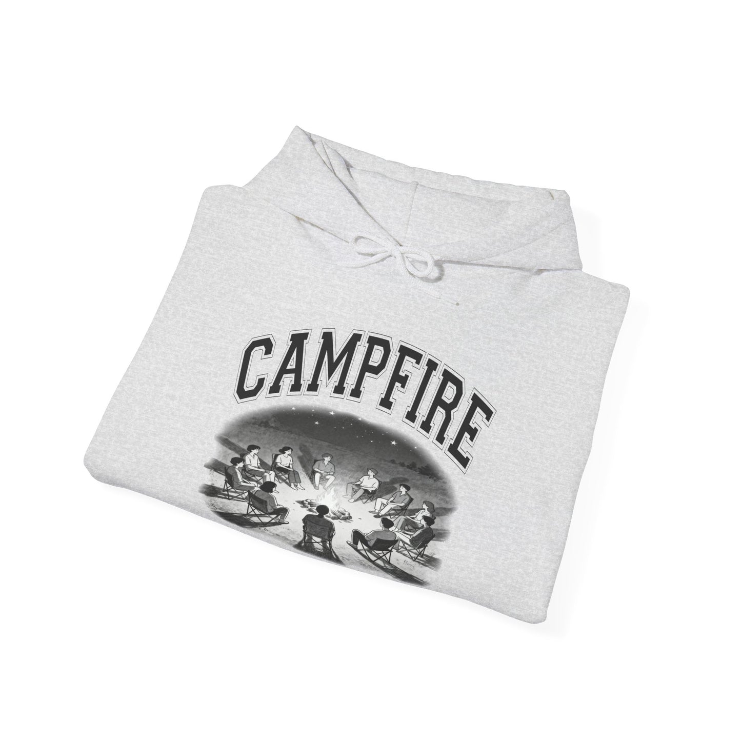 Campfire Social Club Leaf Cozy Hoodie | Unisex Sweatshirt for Nature Lovers, Casual Wear, Gift for Him/Her, Outdoor Adventures, Cozy Days Canada Patriotic