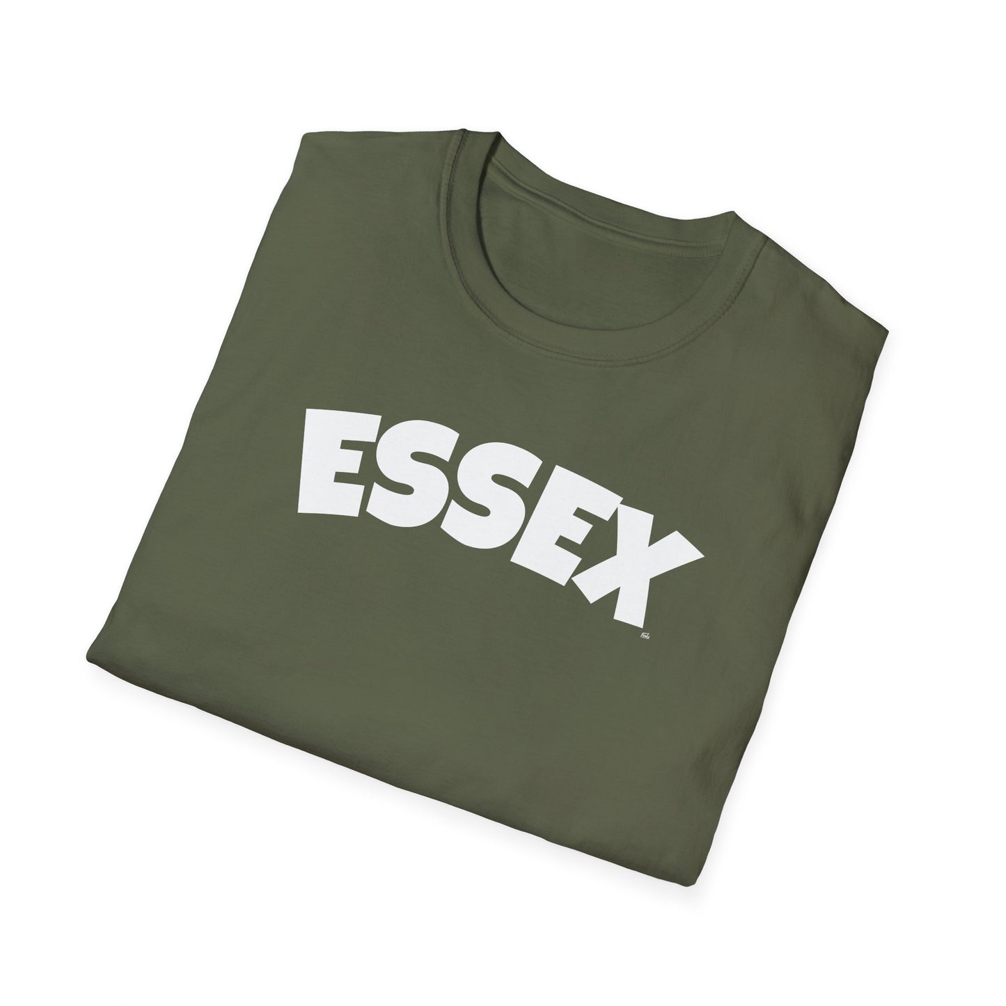 ESSEX T-Shirt, Softstyle Graphic Tee, Unisex Casual Wear, Support Local Merch, Gift for Community Lovers, Finkz Windsor