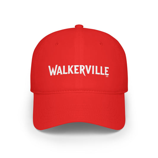 WALKERVILLE Low Profile Baseball Cap - Red Hat for Community Lovers
