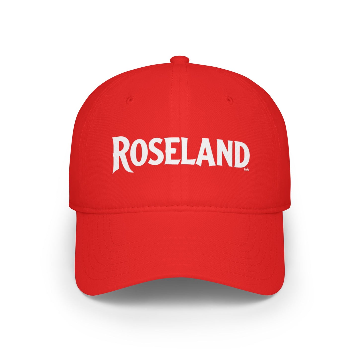 ROSELAND Low Profile Baseball Cap - Red Hat for Community Lovers FINKZ WINDSOR