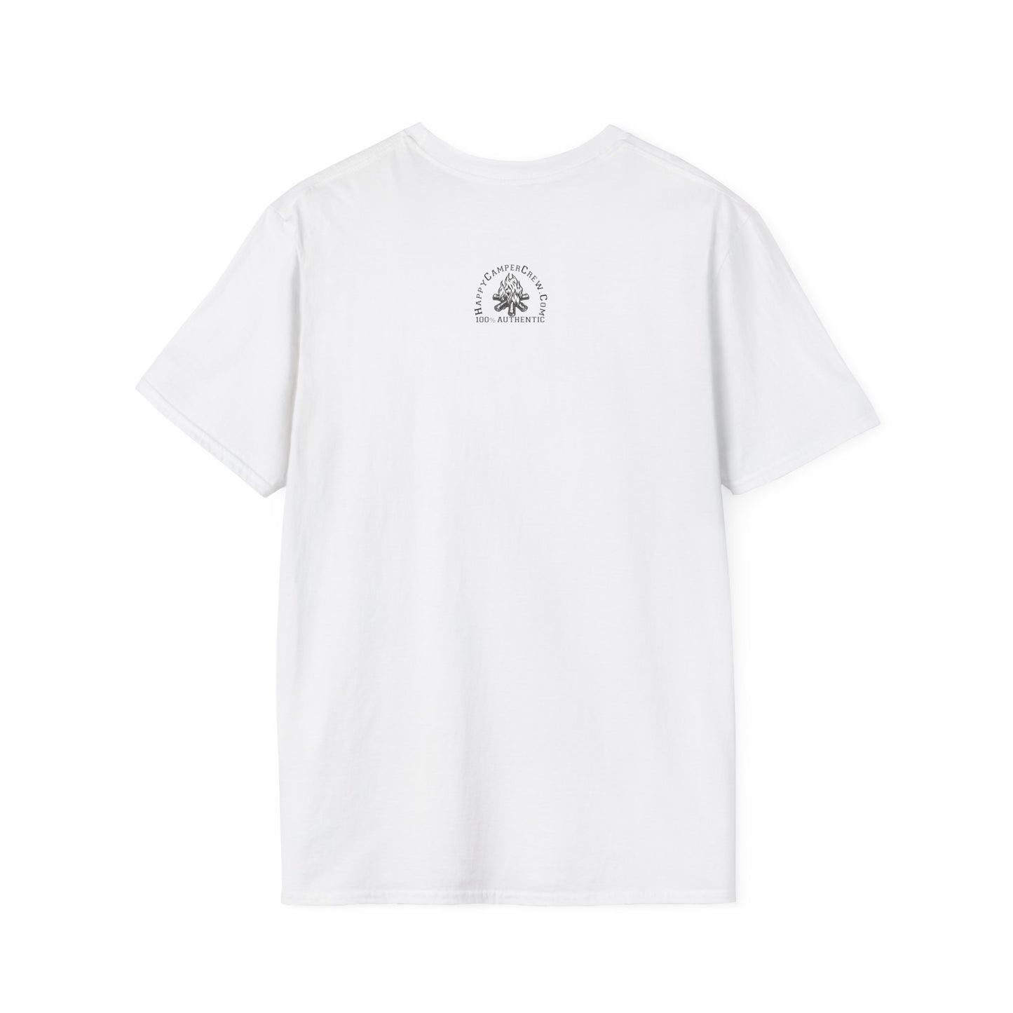 Canadian Rue 66 Road Trip Adventure Trail Red T-Shirt, Softstyle, Unisex - Rue66.ca