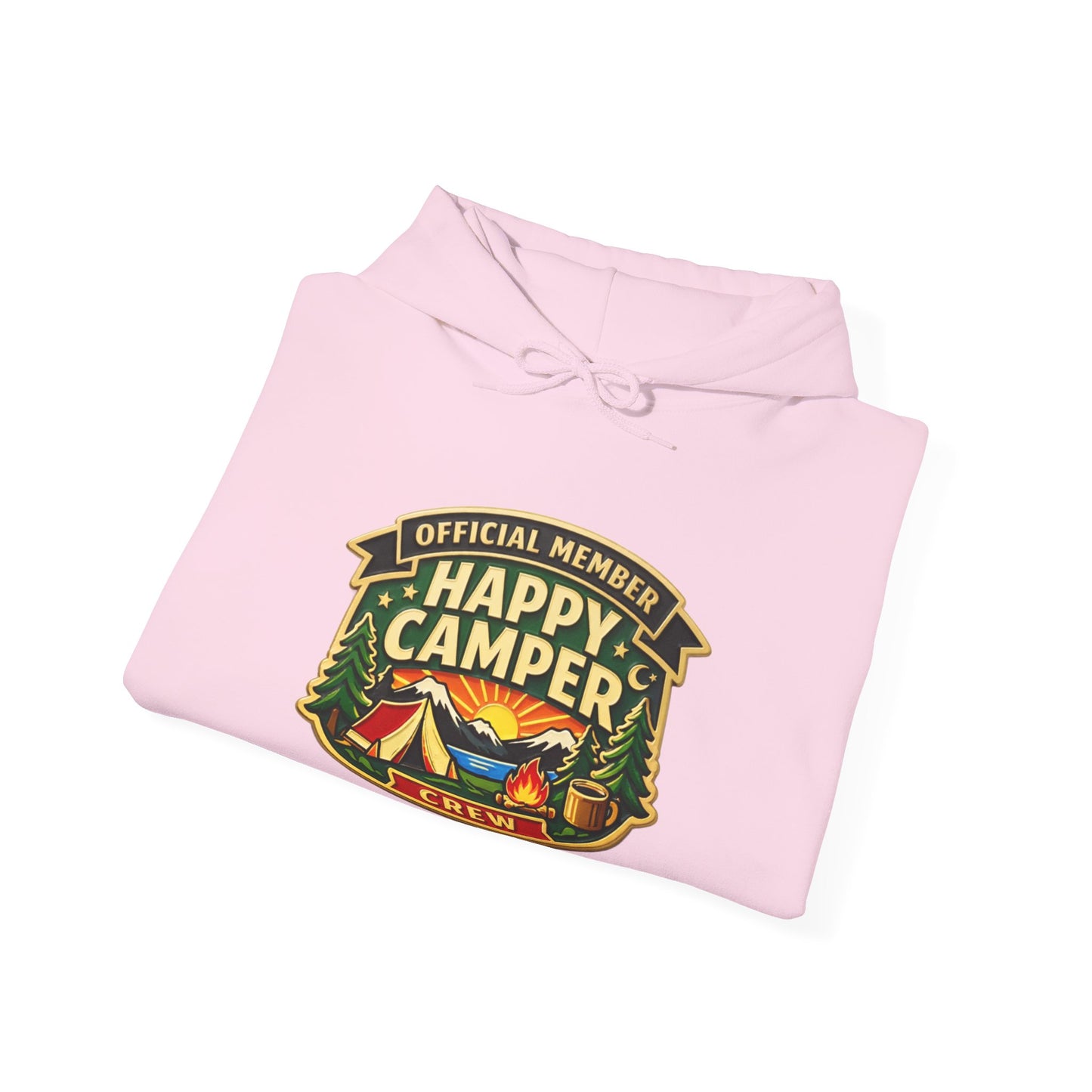 Happy Camper Crew Hoodie – *Official Member Happy Camping Crew - HappyCamperCrew.com