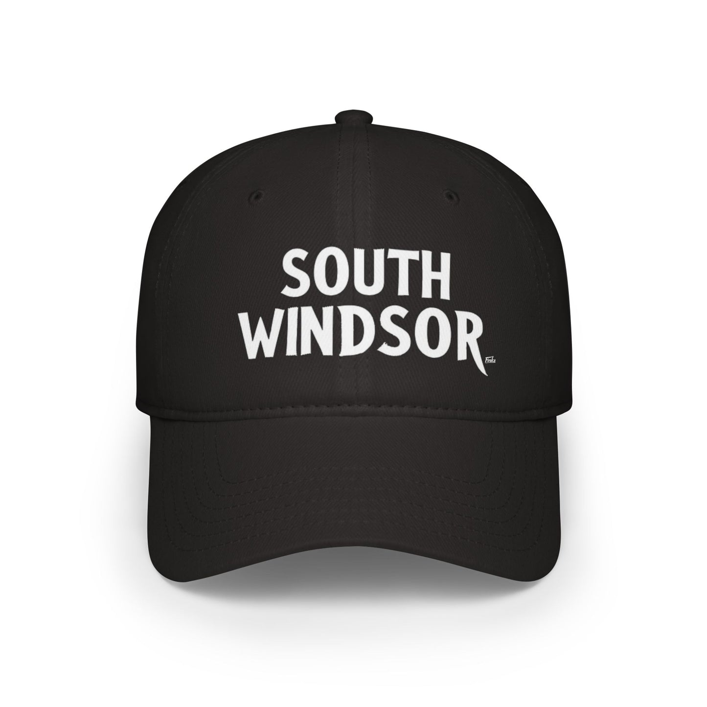 SOUTH WINDSOR Low Profile Baseball Cap - Red Hat for Community Lovers FINKZ WINDSOR