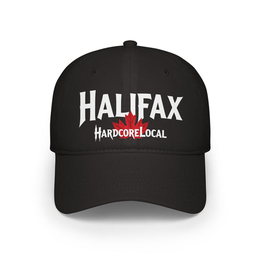 Halifax HARDCORE LOCAL Red LEAF Low Profile Baseball Cap - Hat for Community Lovers