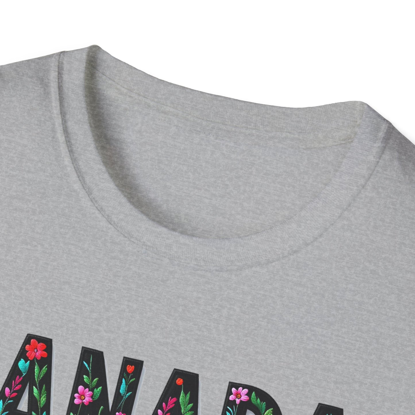 Canada Local Gal Flower-Heart T-Shirt, c00-n00-s005 Softstyle Graphic Tee, Unisex Casual Wear, Support Local Merch, Gift for Community Lovers, Finkz WINDSOR