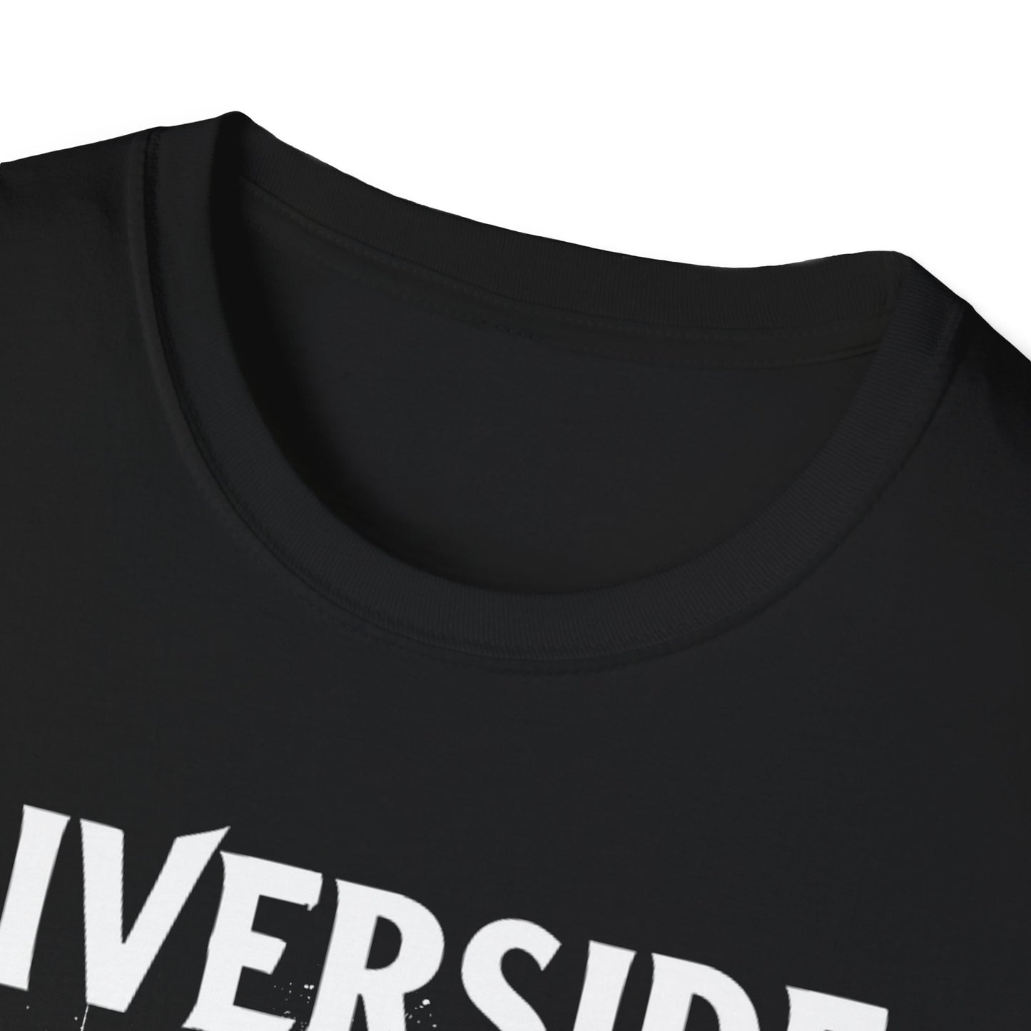 RIVERSIDE, We Support Our Own 2, Hardcore Local White Leaf T-Shirt, Softstyle Graphic Tee, Unisex Casual Wear, Support Local Merch, Gift for Community Lovers Finkz Windsor