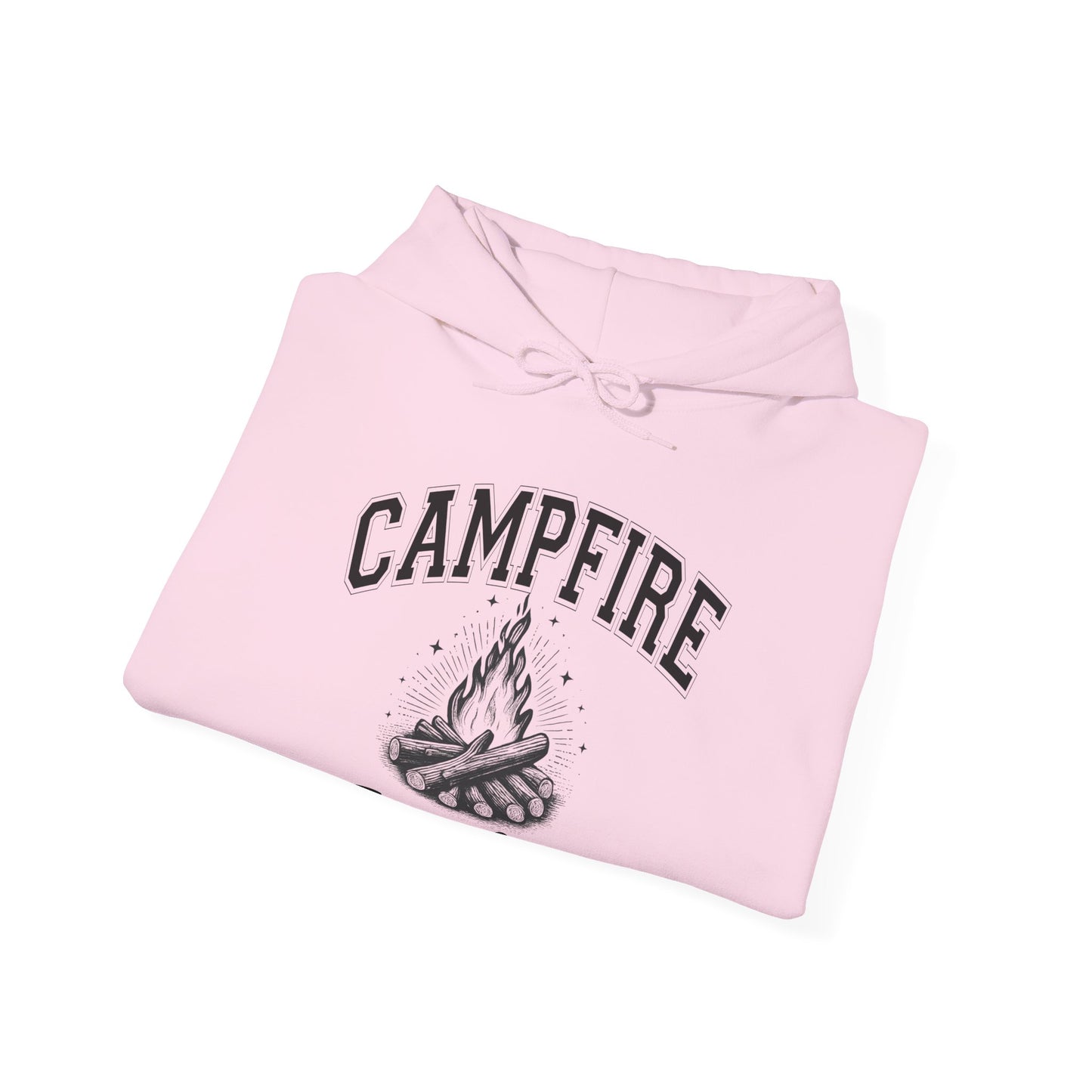 Fire Campfire Social Club No Leaf Cozy Hoodie | Unisex Sweatshirt for Nature Lovers, Casual Wear, Gift for Him/Her, Outdoor Adventures, Cozy Days Canada Patriotic