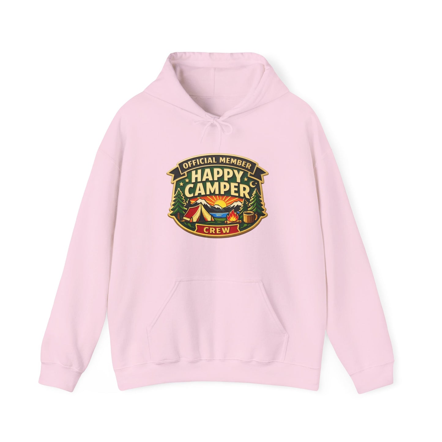 Happy Camper Crew Hoodie – *Official Member Happy Camping Crew - HappyCamperCrew.com