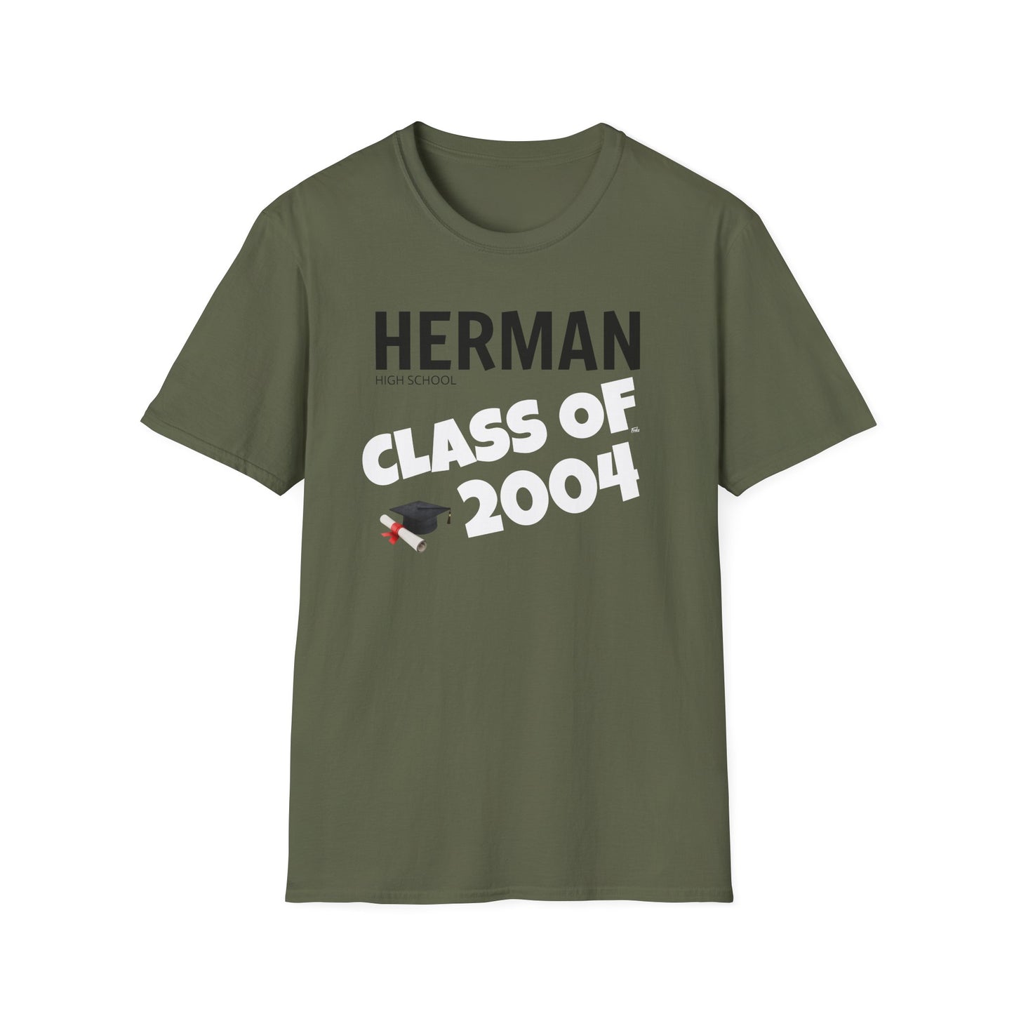 HERMAN COSTOMIZE THE YEAR T-Shirt, Softstyle Graphic Tee, Unisex Casual Wear, Support Local Merch, Gift for Community Lovers, Finkz Windsor