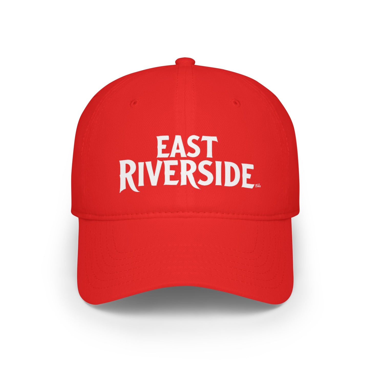 Riverside East Low Profile Baseball Cap - Red Hat for Community Lovers FINKZ WINDSOR