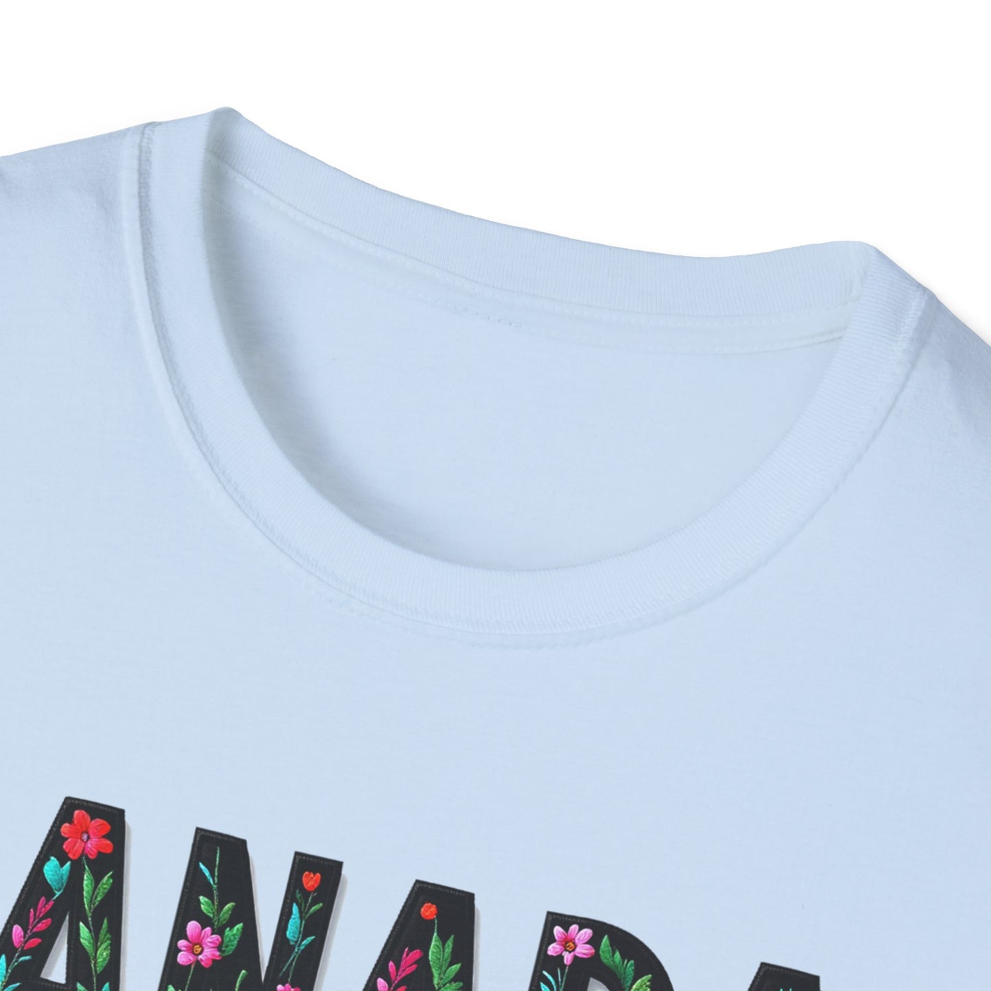 Canada Local Gal Flower-Heart T-Shirt, c00-n00-s005 Softstyle Graphic Tee, Unisex Casual Wear, Support Local Merch, Gift for Community Lovers, Finkz WINDSOR