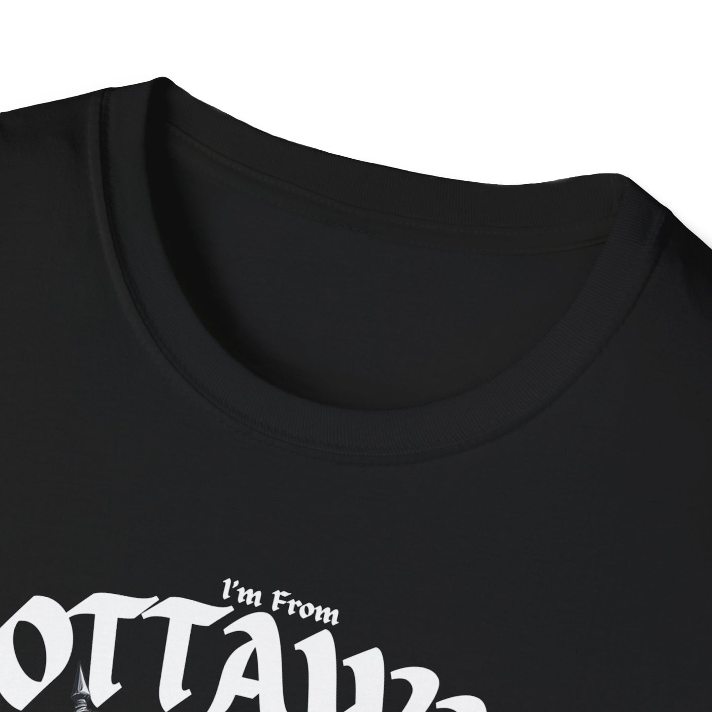 Ottawa Underestimate Guy T-Shirt, c07-n00-s002 Softstyle Graphic Tee, Unisex Casual Wear, Support'n Locals Merch, Gift for Community Lovers.