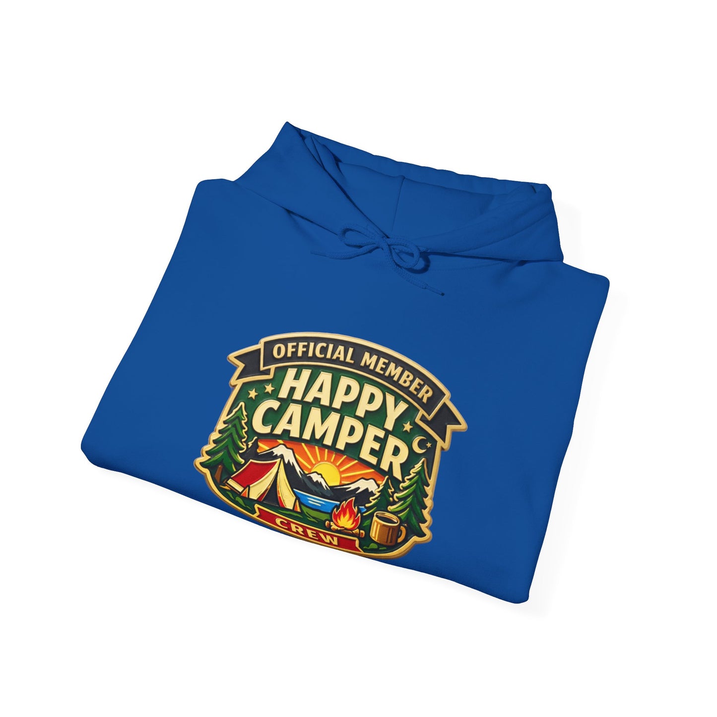 Happy Camper Crew Hoodie – *Official Member Happy Camping Crew - HappyCamperCrew.com