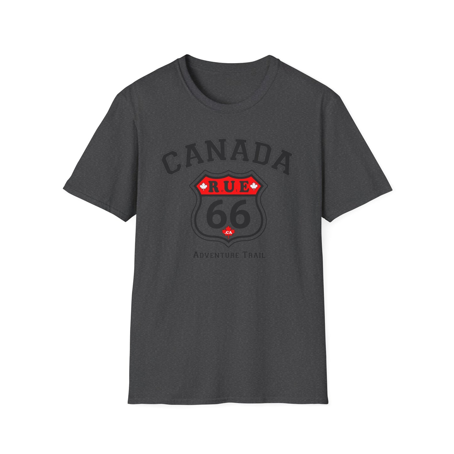Rue 66 Adventure Trail T-Shirt, Softstyle, Unisex - Rue66.ca