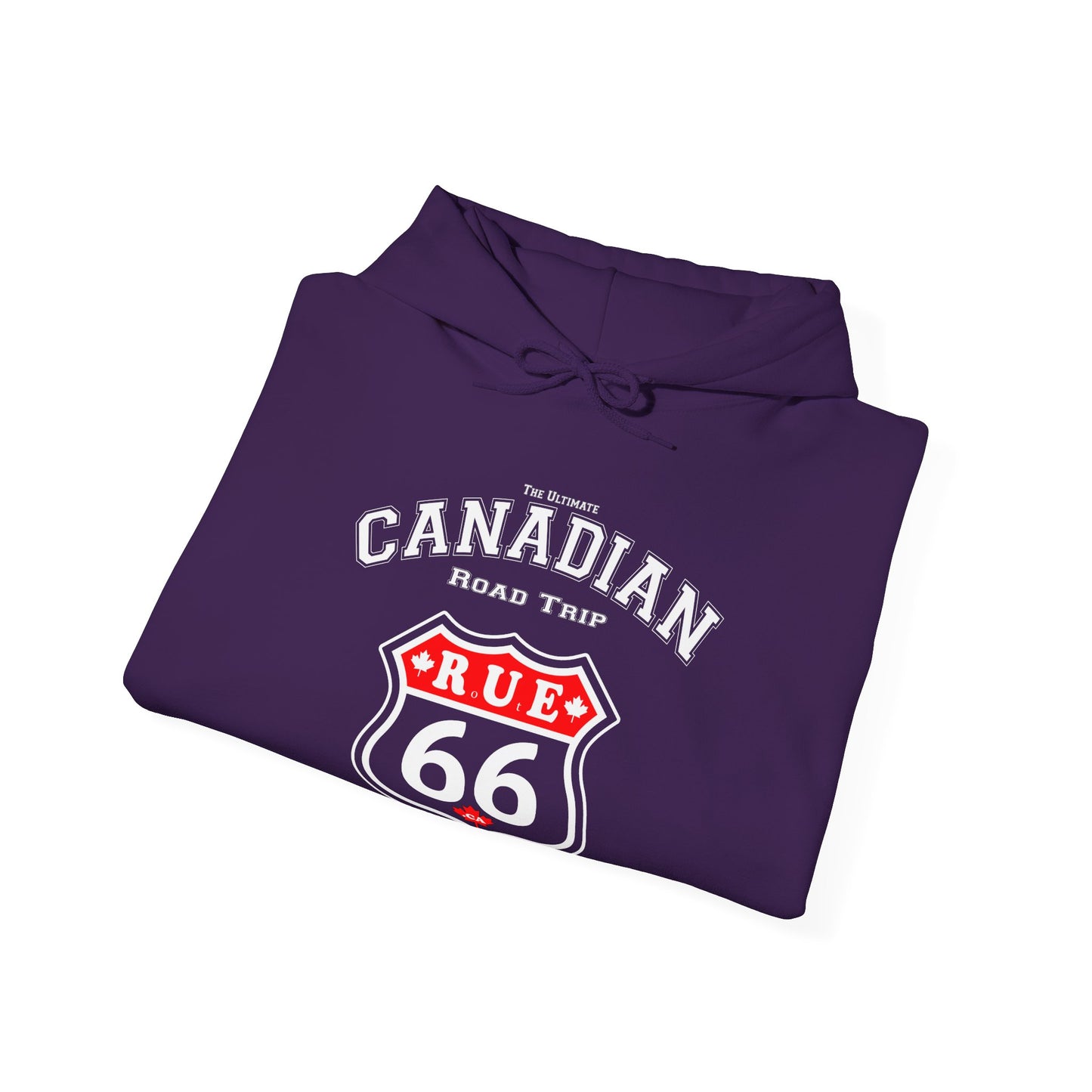 Canadian Rue66 Roadtrip Black Hoodie -  Hooded Sweatshirt
