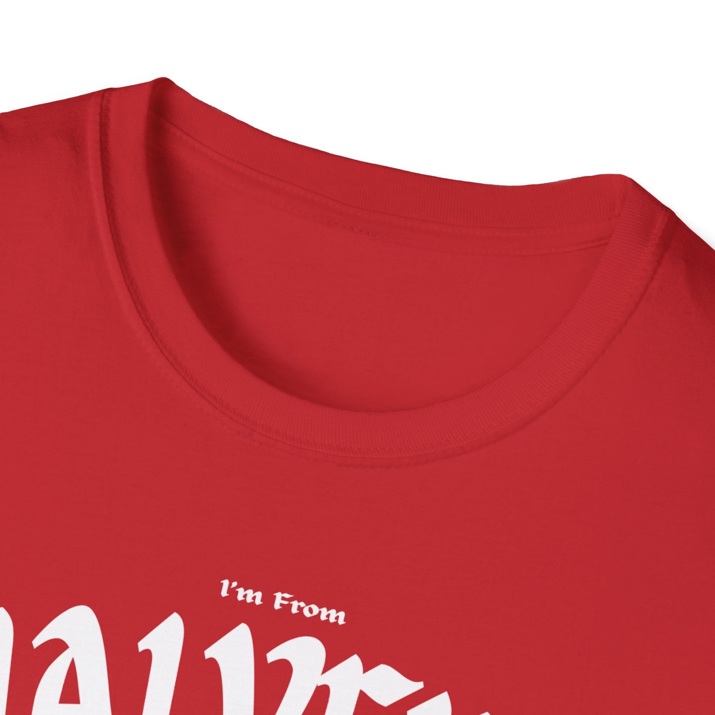 Malvern Underestimate Gal T-Shirt, c06-n04-s001 Softstyle Graphic Tee, Unisex Casual Wear, Support'n Locals Merch, Gift for Community Lovers.