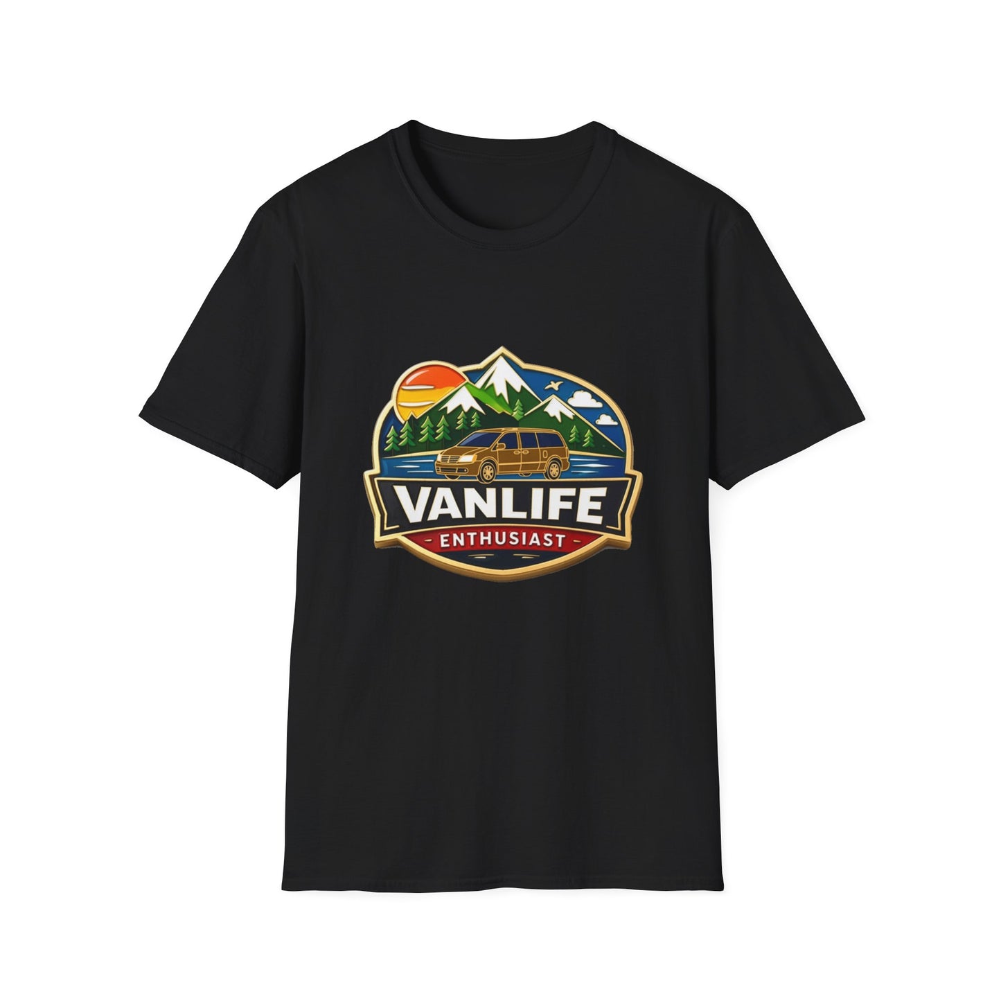 VanLife Enthusiast T-Shirt, Softstyle, Unisex VanLifeEnthusiast.com