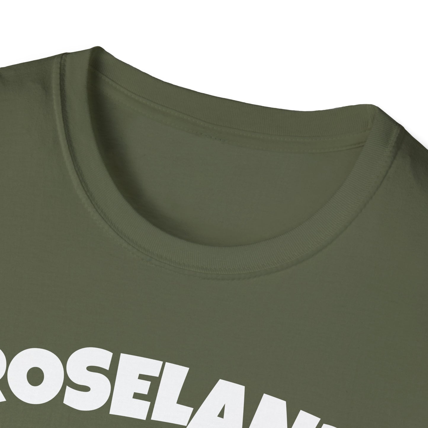 ROSELAND T-Shirt, Softstyle Graphic Tee, Unisex Casual Wear, Support Local Merch, Gift for Community Lovers, Finkz Windsor