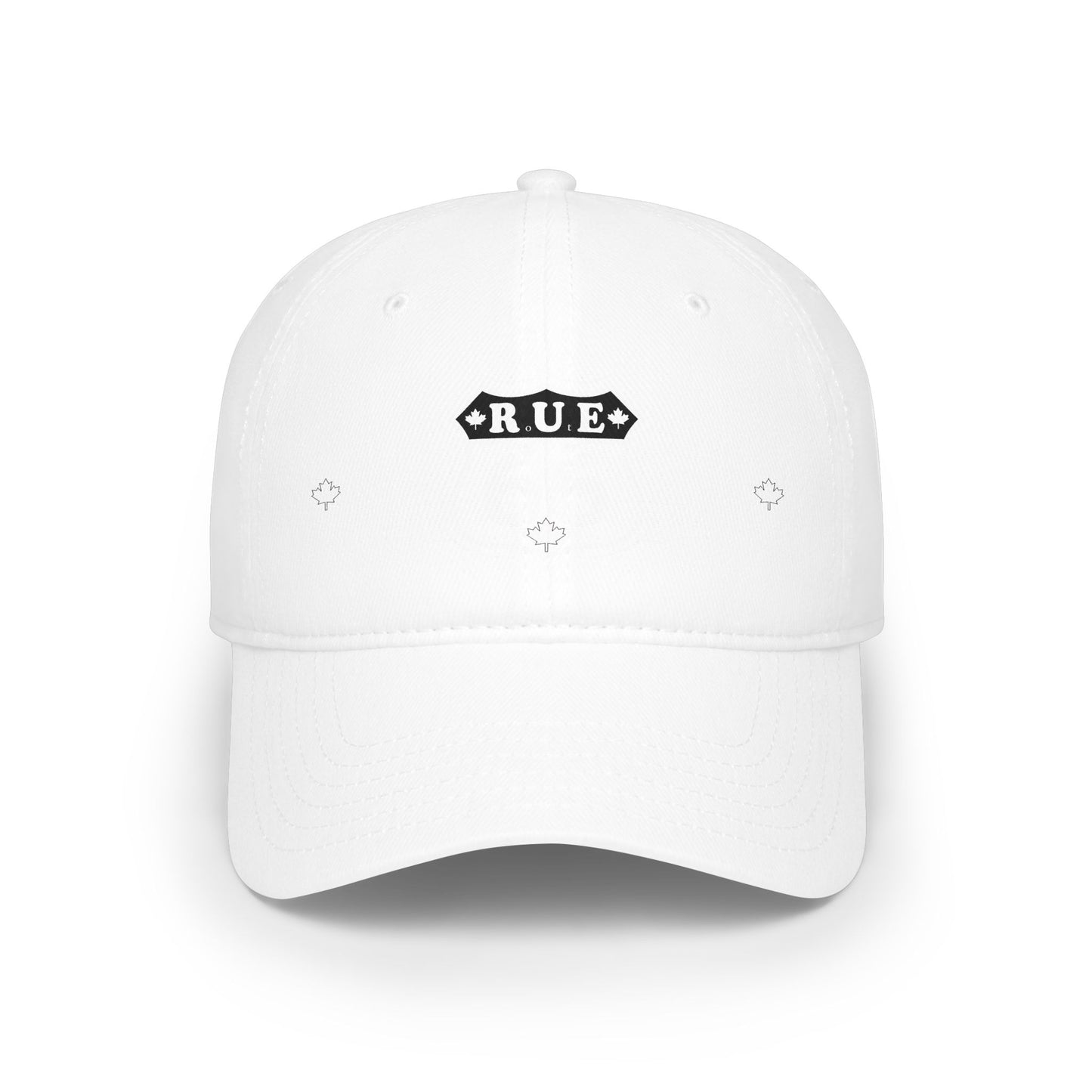 Rue 66 Low Profile Baseball Cap Red, Adjustable Hat, Outdoor Gear, Casual Style, Gift for Nature Lovers - rue66.ca