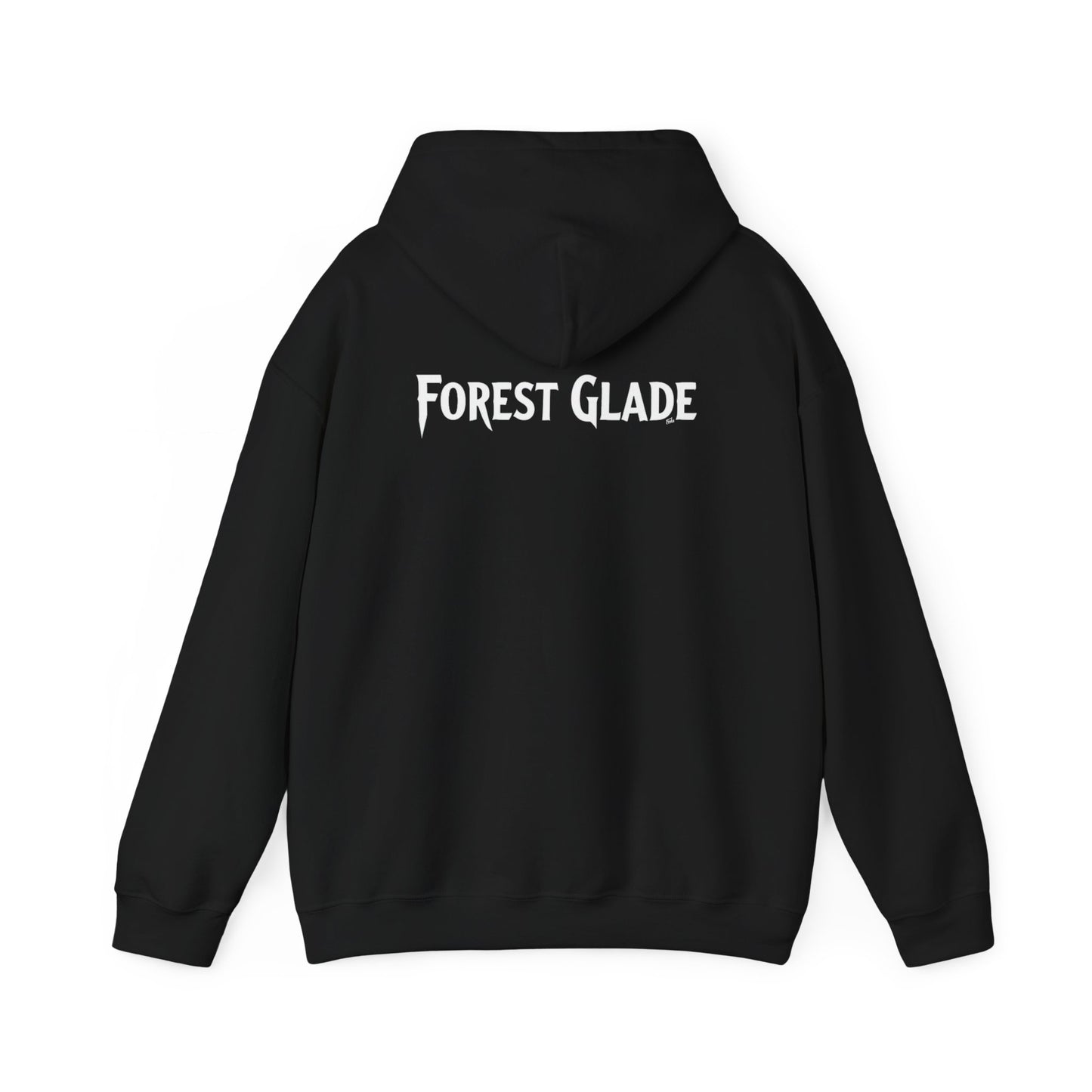 FOREST GLADE RED LEAF HARDCORE LOCAL Hooded Sweatshirt - Unisex Heavy Blend™ Pullover, Casual Hoodie for Every Day, Gift for Friends, Local Pride Apparel Support Your Community Finkz 49