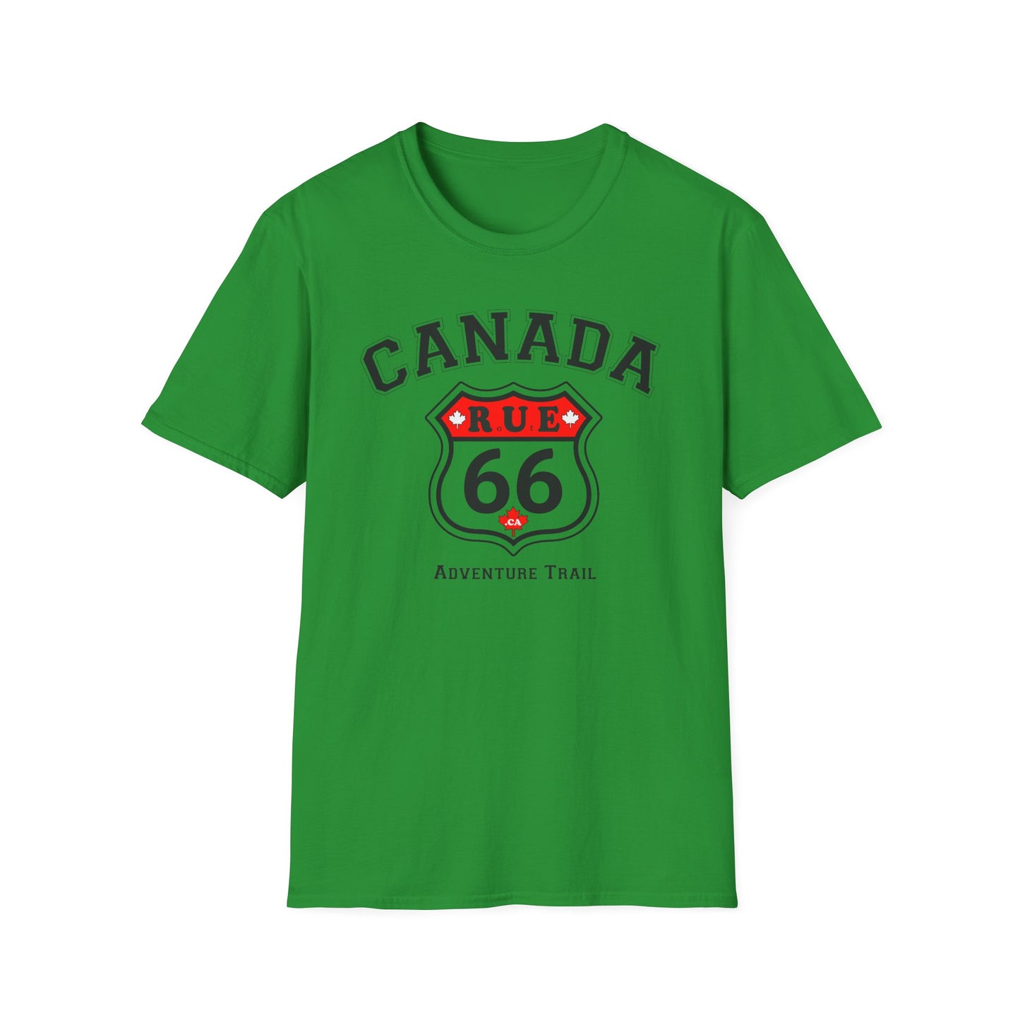 Rue 66 Adventure Trail T-Shirt, Softstyle, Unisex - Rue66.ca