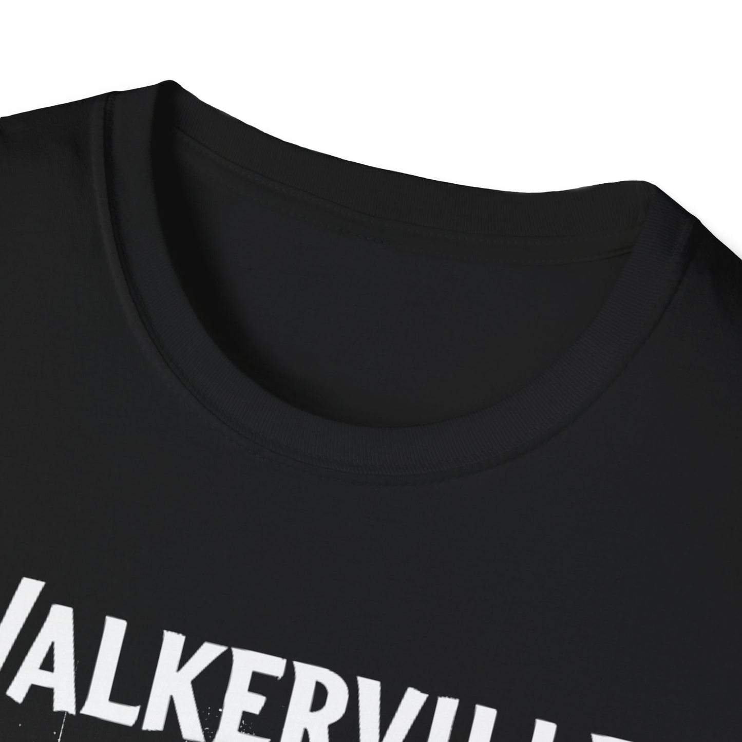 WALKERVILLE 3, We Support Our Own, Hardcore Local White Leaf T-Shirt, Softstyle Graphic Tee, Unisex Casual Wear, Support Local Merch, Gift for Community Lovers Finkz Windsor