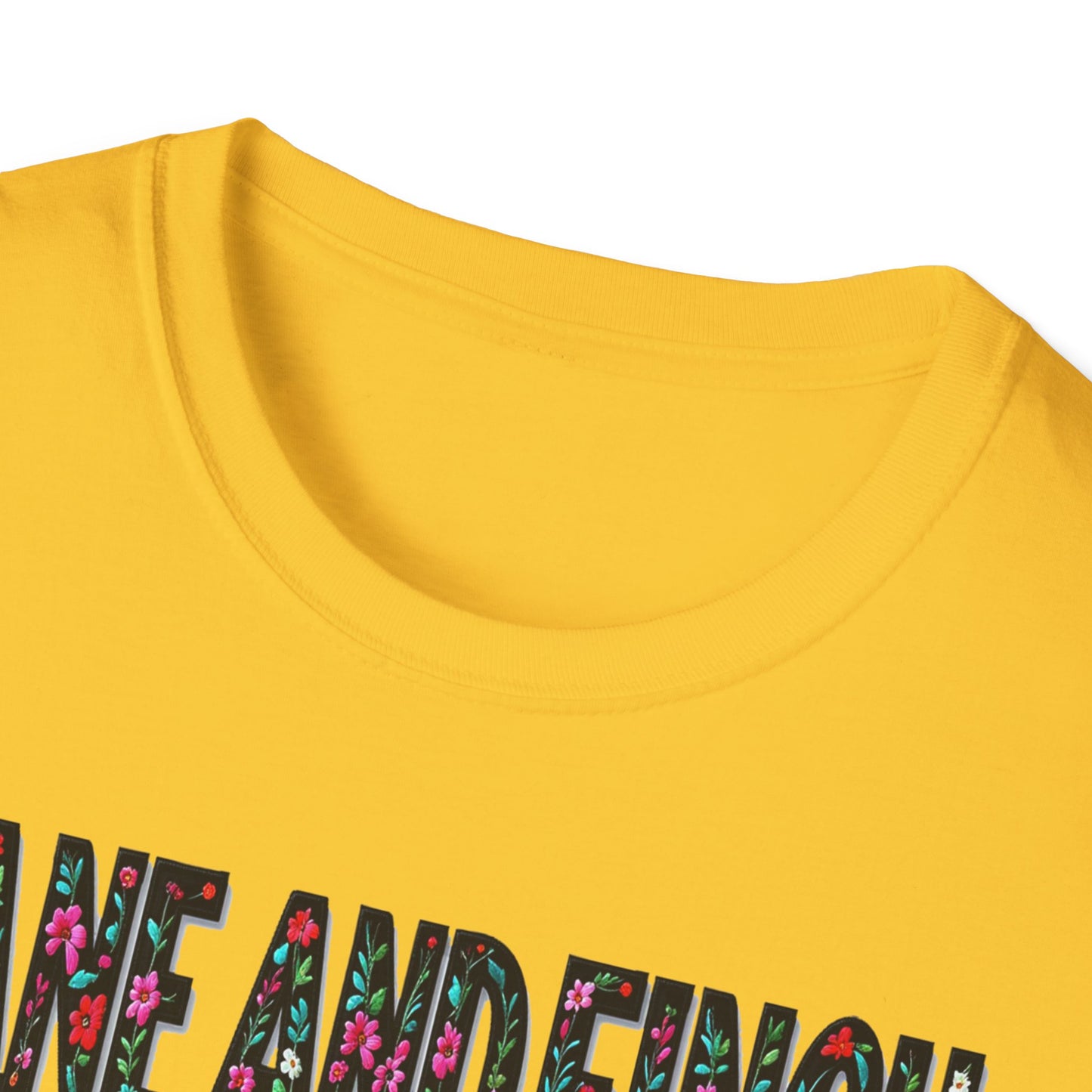 Jane & Finch Local Gal Flower-Heart T-Shirt, c06-n01-s005 Softstyle Graphic Tee, Unisex Casual Wear, Support Local Merch, Gift for Community Lovers, Finkz WINDSOR