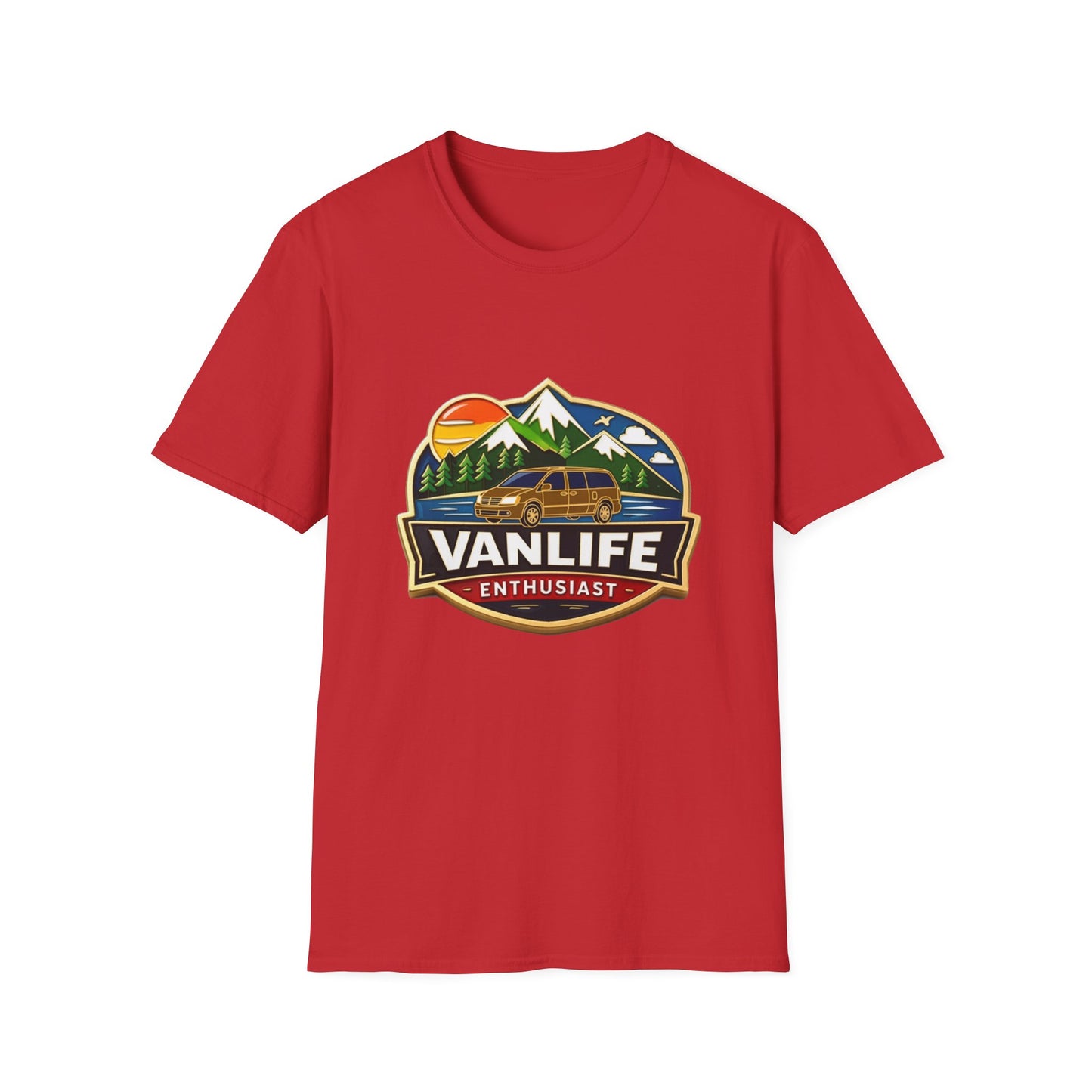 VanLife Enthusiast T-Shirt, Softstyle, Unisex VanLifeEnthusiast.com