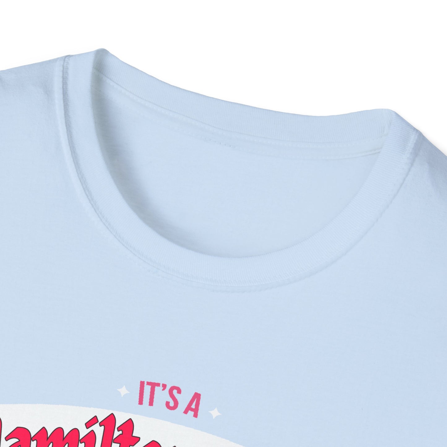 Hamilton Road THING T-Shirt, Softstyle Graphic Tee, Unisex Casual Wear, Support'n Locals Merch, Gift for Community Lovers, c02-n04-s003