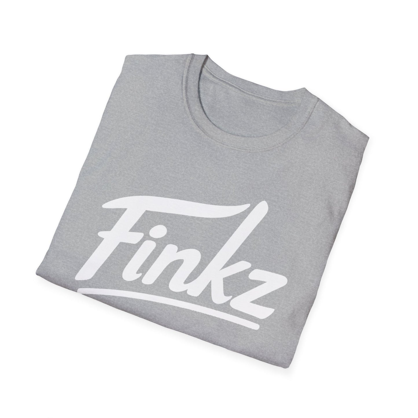 Finkz T-Shirt, Softstyle Graphic Tee, Unisex Casual Wear, Support Local Merch, Gift for Community Lovers