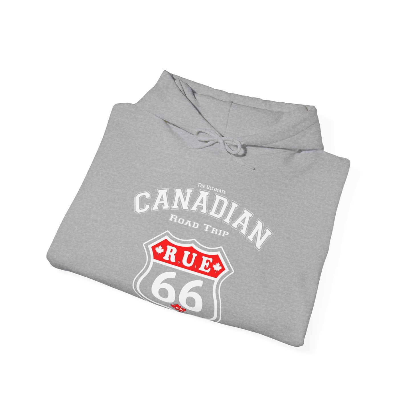Canadian Rue66 Roadtrip Black Hoodie -  Hooded Sweatshirt