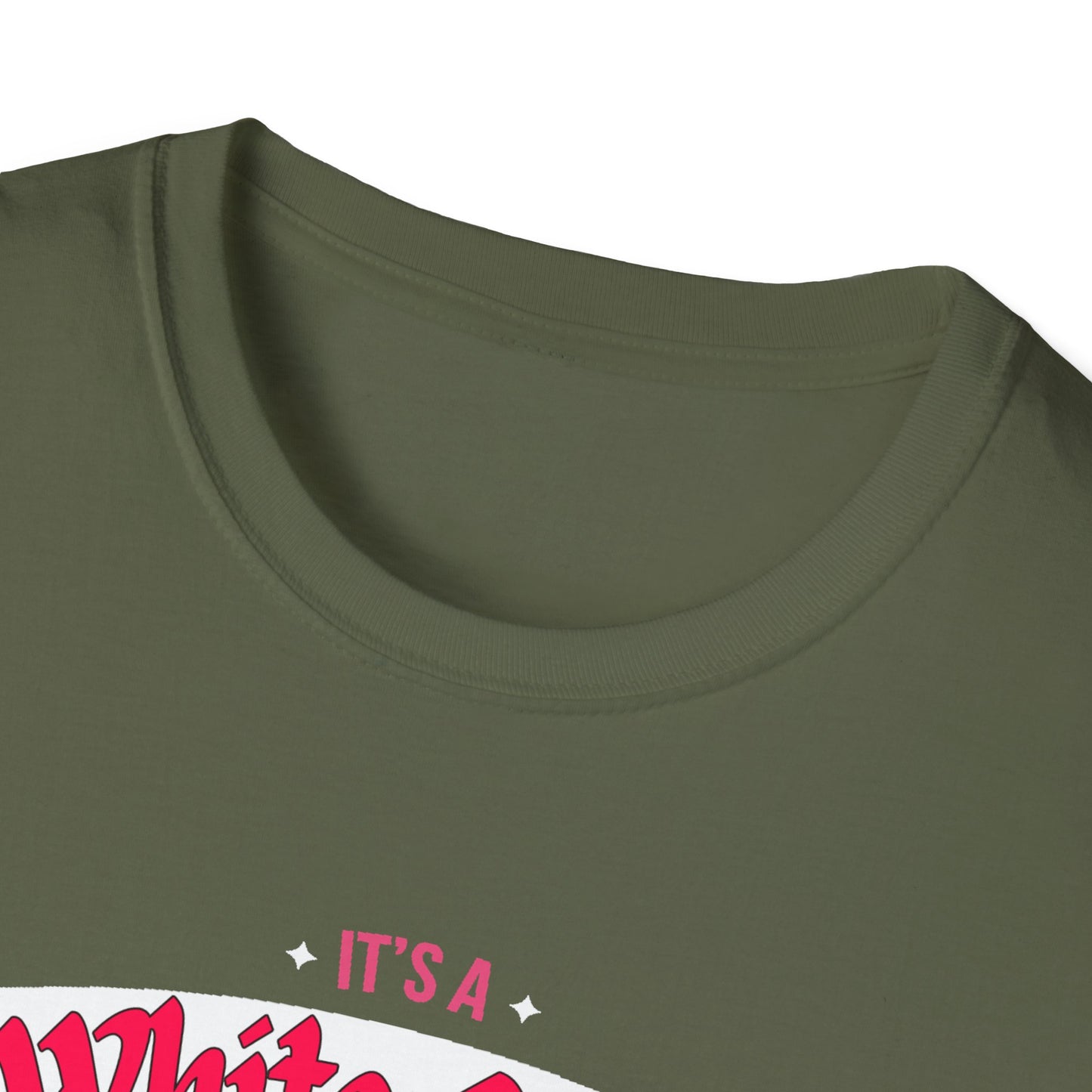 White Oaks THING T-Shirt, Softstyle Graphic Tee, Unisex Casual Wear, Support'n Locals Merch, Gift for Community Lovers, c02-n09-s003