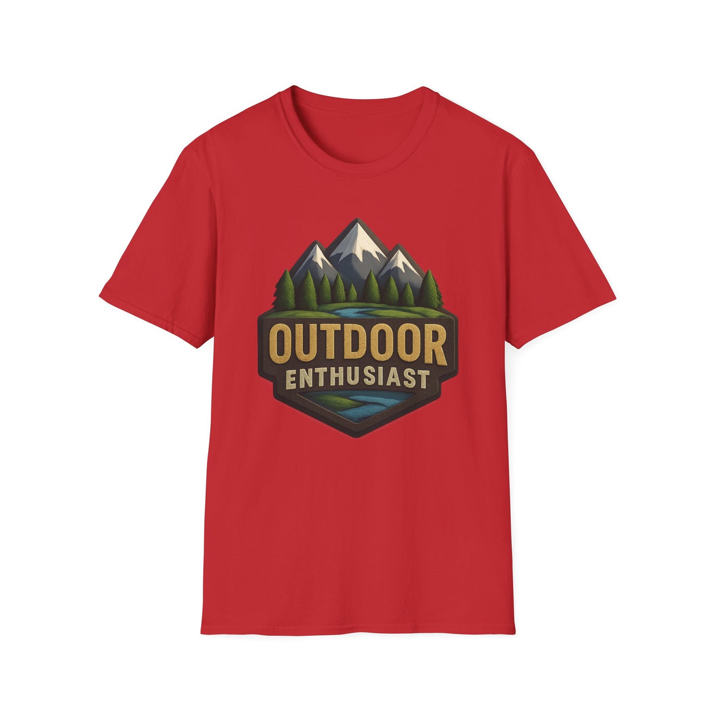 Outdoor Enthusiast T-Shirt, Softstyle, Unisex OutdoorEnthusiast.ca