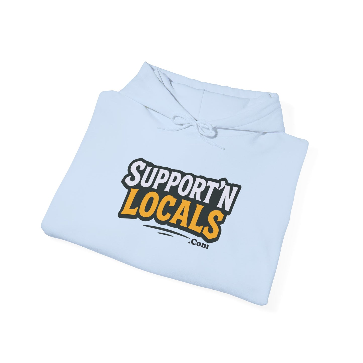 Support'N Locals Cozy Hoodie | Unisex Sweatshirt for Nature Lovers, Casual Wear, Gift for Him/Her, Outdoor Adventures, Cozy Days Canada Patriotic