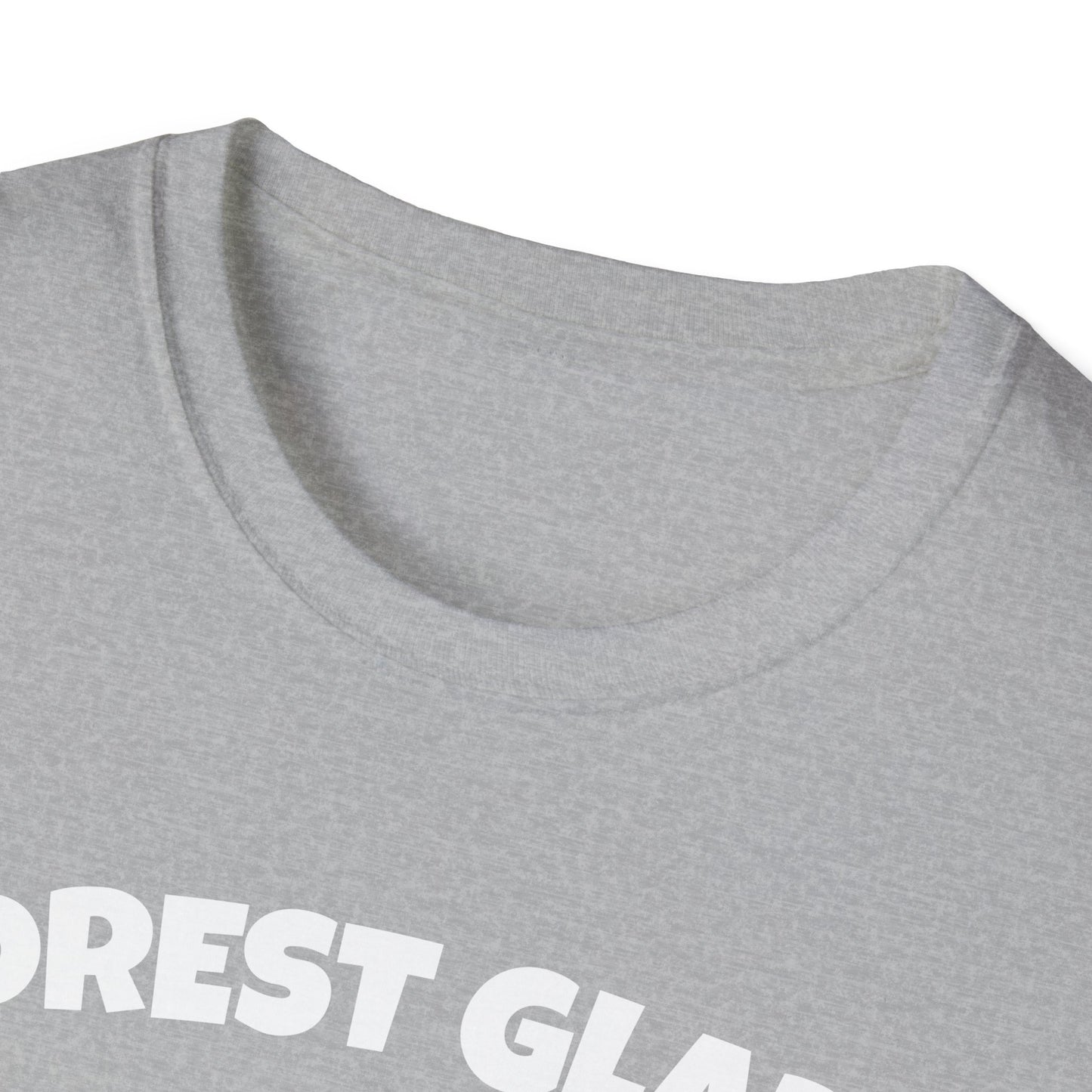 FOREST GLADE T-Shirt, Softstyle Graphic Tee, Unisex Casual Wear, Support Local Merch, Gift for Community Lovers, Finkz Windsor