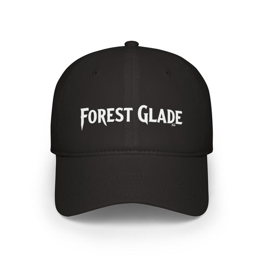 FOREST GLADE Low Profile Baseball Cap - Red Hat for Community Lovers