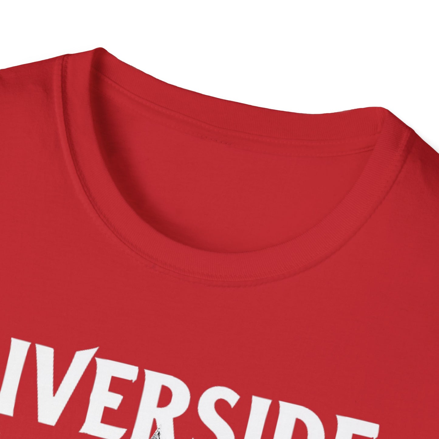 RIVERSIDE, Rep'n My Hood, Hardcore Local Cool Leaf T-Shirt, Softstyle Graphic Tee, Unisex Casual Wear, Support Local Merch, Gift for Community Lovers, Finkz WINDSOR