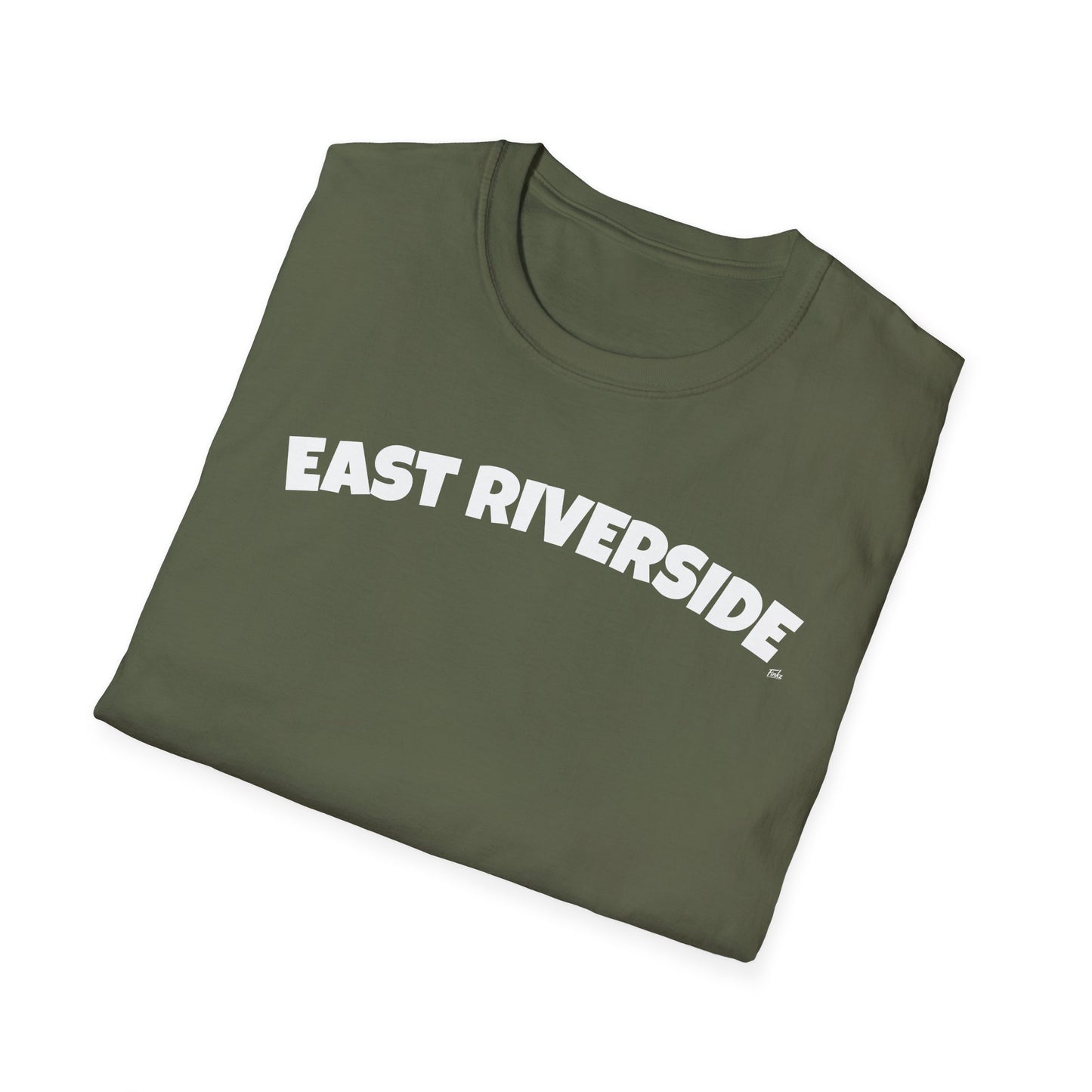 EAST RIVERSIDE T-Shirt, Softstyle Graphic Tee, Unisex Casual Wear, Support Local Merch, Gift for Community Lovers, Finkz Windsor