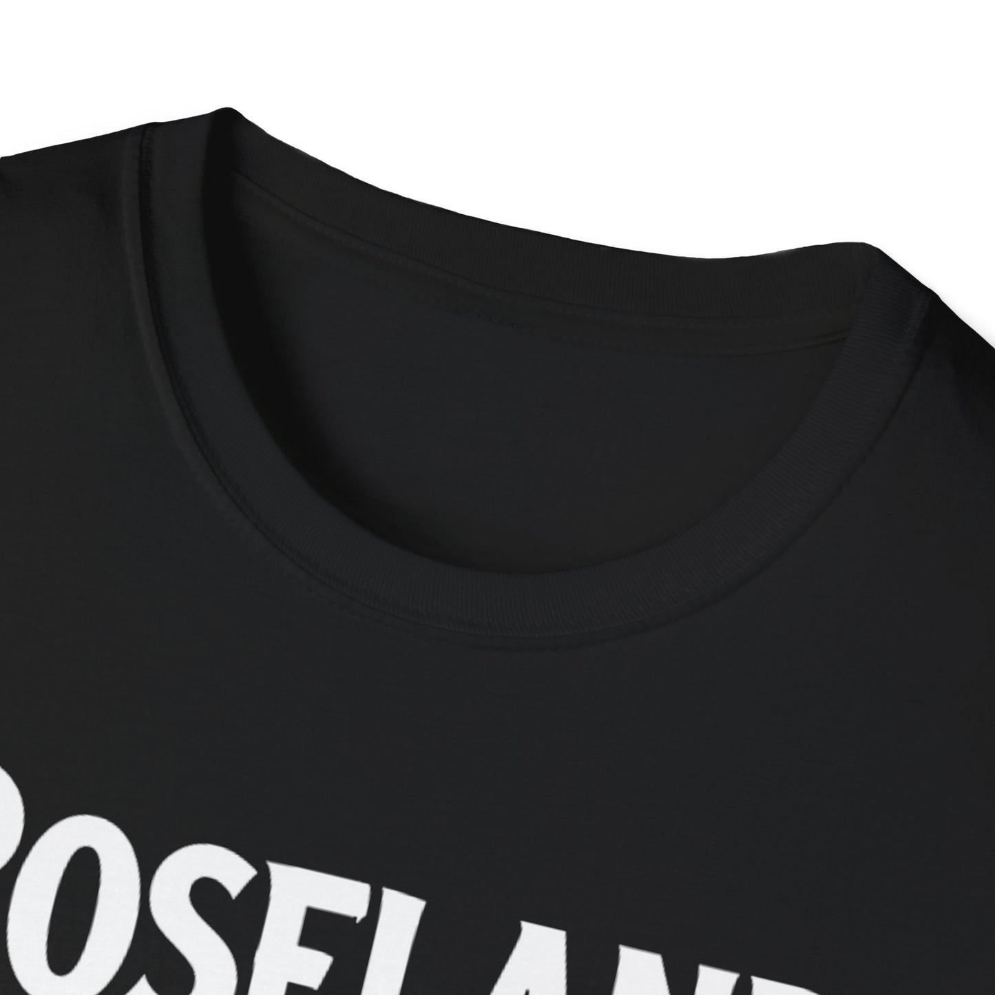 Roseland Hardcore Local Red Leaf, We Support Our Own, 1 T-Shirt, Softstyle Graphic Tee, Unisex Casual Wear, Support Local Merch, Gift for Community Lovers