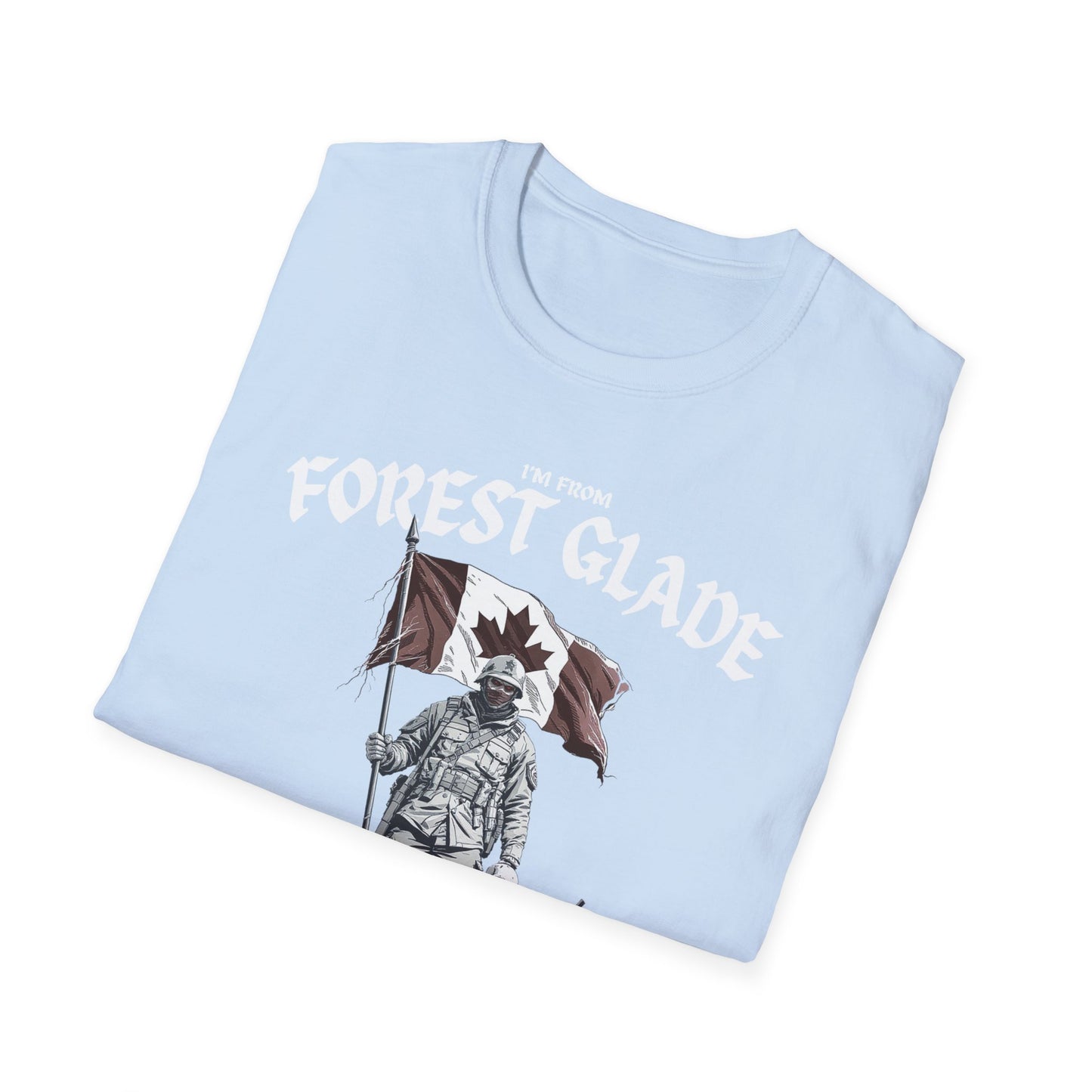 FOREST GLADE UNDERESTIMATE 2 T-Shirt, Softstyle Graphic Tee, Unisex Casual Wear, Support Local Merch, Gift for Community Lovers, Finkz Windsor