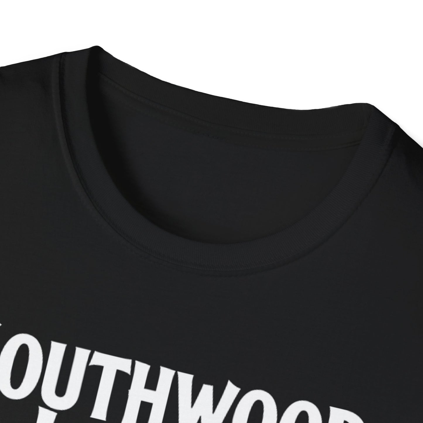 SOUTHWOOD LAKES, We Support Our Own 2, Hardcore Local White Leaf T-Shirt, Softstyle Graphic Tee, Unisex Casual Wear, Support Local Merch, Gift for Community Lovers Finkz Windsor