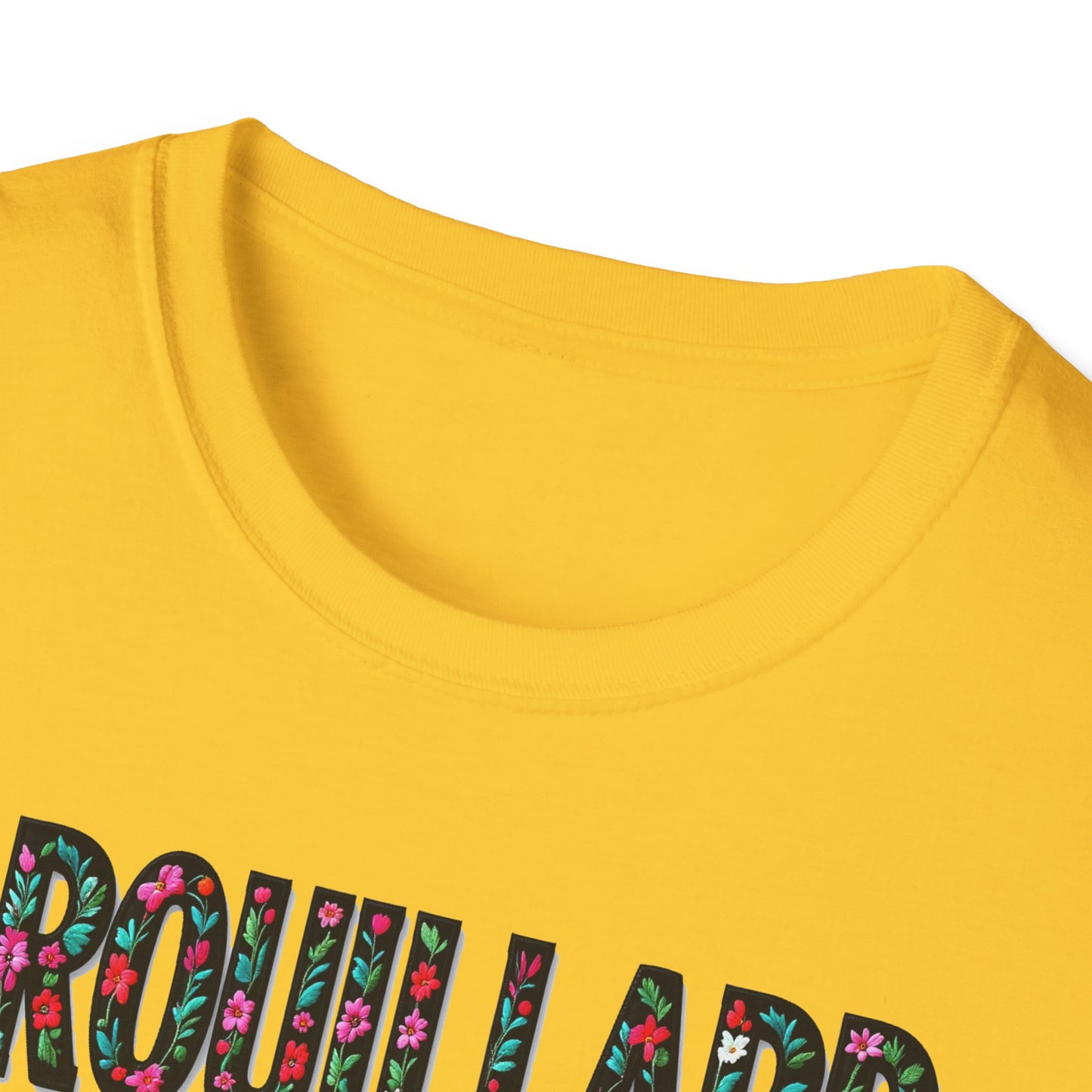 DROUILLARD Local Gal Flower-Heart T-Shirt, Softstyle Graphic Tee, Unisex Casual Wear, Support Local Merch, Gift for Community Lovers, Finkz WINDSOR