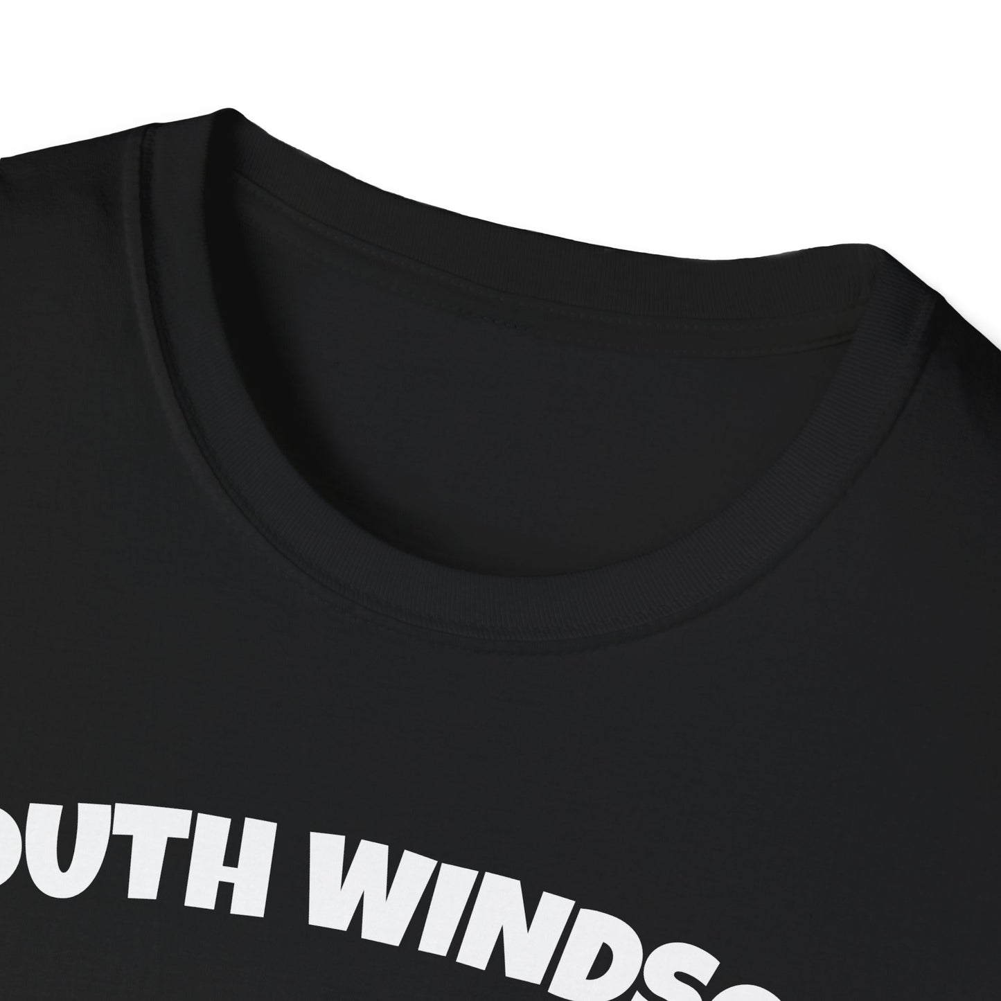 SOUTH WINDSOR T-Shirt, Softstyle Graphic Tee, Unisex Casual Wear, Support Local Merch, Gift for Community Lovers, Finkz Windsor