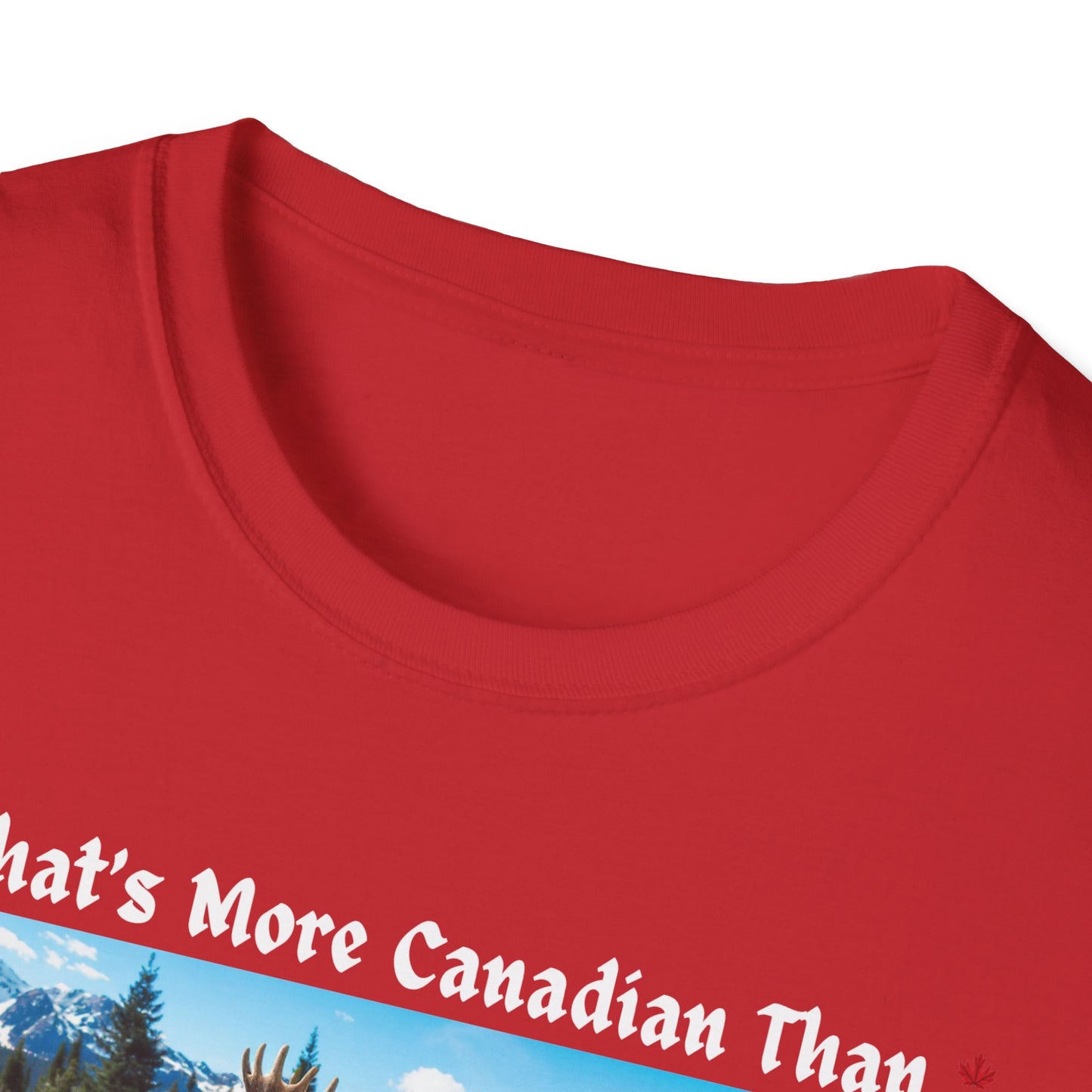 Whats More Canadian than a Beaver, Moose and Canada Goose T-Shirt, Softstyle Graphic Tee, Unisex Casual Wear, Support Local Merch, Gift for Community Lovers, Finkz